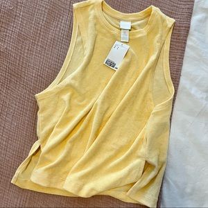 Yellow Terry Tank